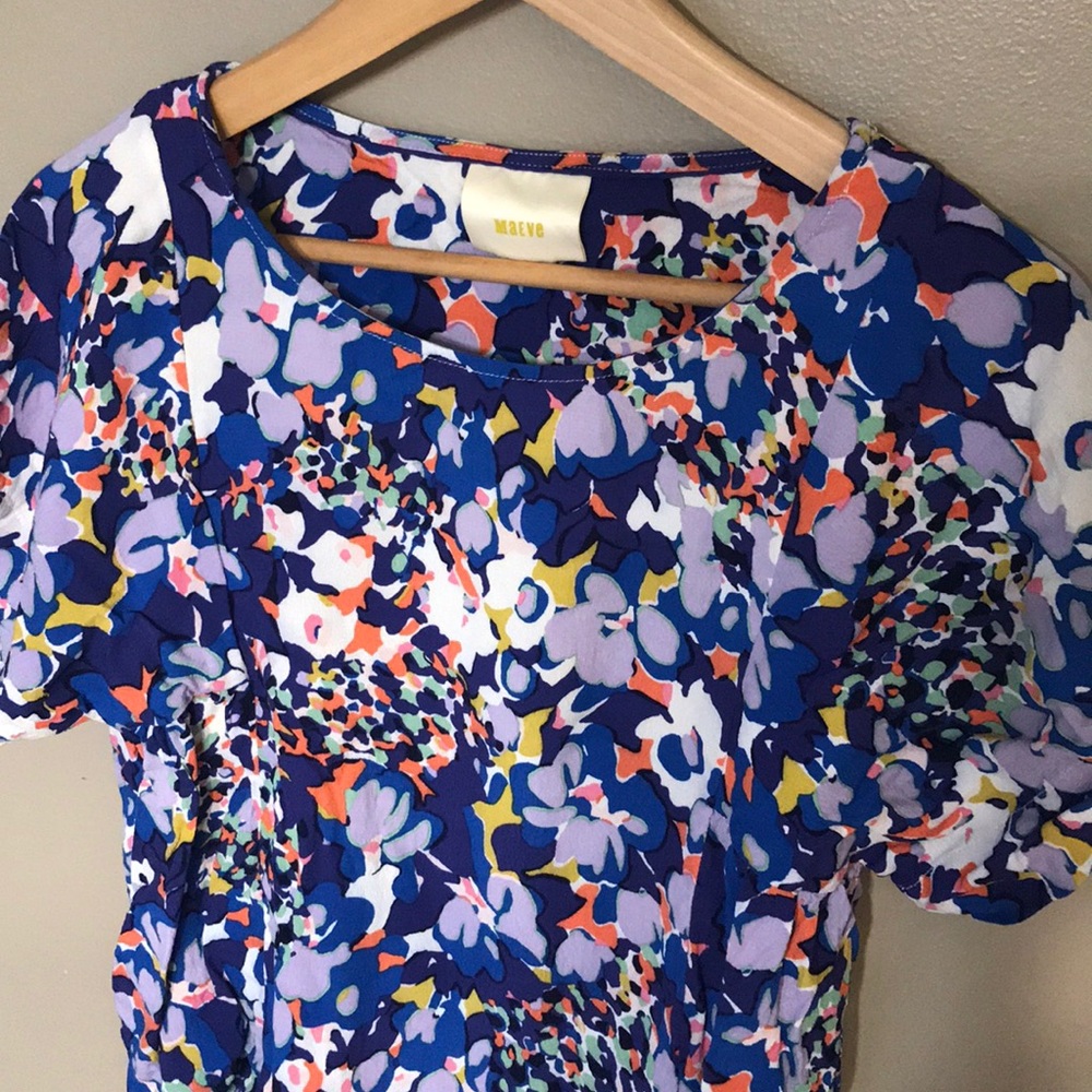 Anthropologie | Maeve short sleeve blouse